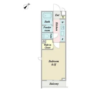アズーリ【2階】の間取り