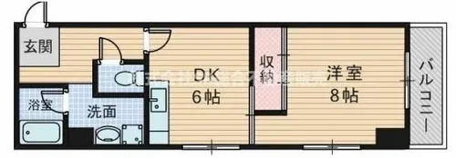 ラ・ボアコートIN花園【3階】の間取り