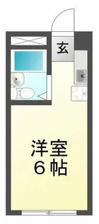 サニーパレス五色山【1階】の間取り