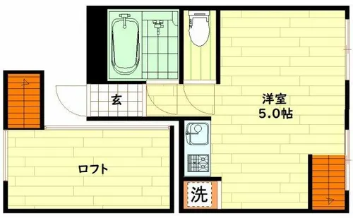 パッサージュⅠ【5階】の間取り