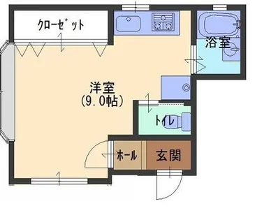 サンハイツ【201号室】の間取り