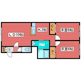 メゾンフローラ【101号室】の間取り