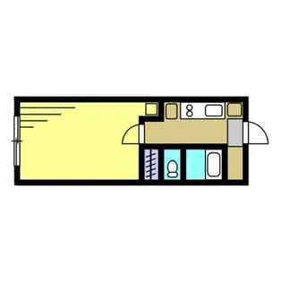 コーポハミング【103号室】の間取り