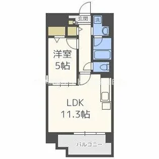 海老江サンライズ【4階】の間取り