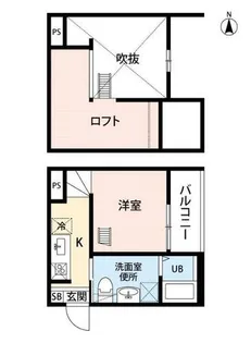 ALEX本陣(アレックス本陣)【1階】の間取り