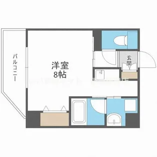 大阪府大阪市福島区吉野4丁目【マンション】の間取り