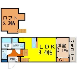 FAMILY STAGE川名III(ファミリーステージ川名III)【1階】の間取り