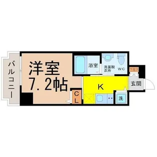 ヴァンデュール名古屋御器所【5階】の間取り