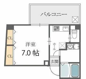 クィーンライフ玉津【3階】の間取り