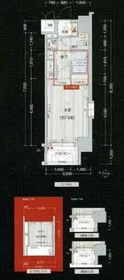 プレサンス名古屋駅前アクシス【6階】の間取り
