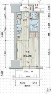 プレサンス新栄リミックス【3階】の間取り