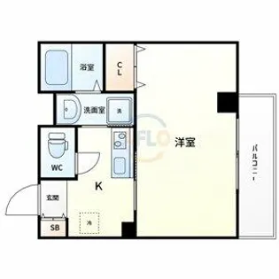 みおつくし城北【2階】の間取り