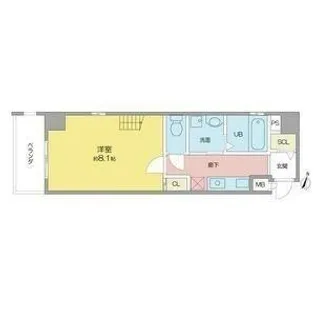 G style栄東【4D号室】の間取り