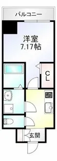 ALISS歯科大前【6階】の間取り