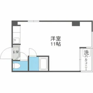 サンシャイン森之宮【3階】の間取り