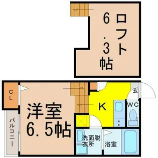 ラグジュアリーレジデンス御器所【2階】の間取り