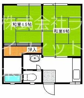 オーヴェスト ヴィラッジョ【1階】の間取り