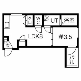 la tiedeur【3階】の間取り