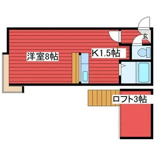 グランステージ月寒中央【205号室】の間取り