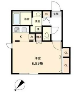 Branche覚王山【3階】の間取り