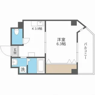 メゾンドアヴェルⅢ【6階】の間取り