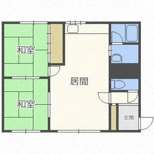 メゾン・ド・25【101号室】の間取り