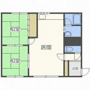 メゾン・ド・25【101号室】の間取り