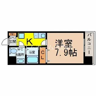 Mステージ栄【6階】の間取り