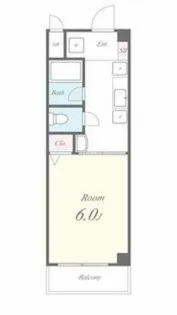 エルシャ南森町【5階】の間取り