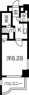 ハートヒルズ矢作【7-D号室】の間取り