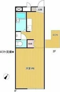 西岡崎駅前アール【108号室】の間取り