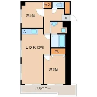 メゾン光和【2階】の間取り