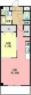 ドミールK【203号室】の間取り