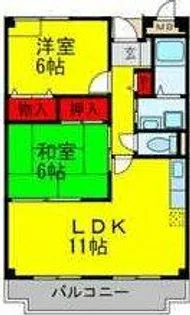 メゾン・プルミエ【106号室】の間取り