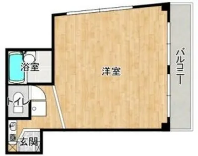 ルームK【303号室】の間取り