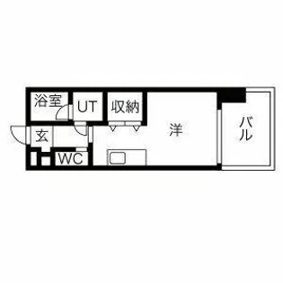 YAKUIN SQUARE【11階】の間取り