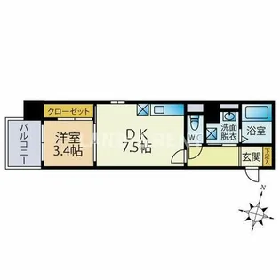 Etincell【2階】の間取り