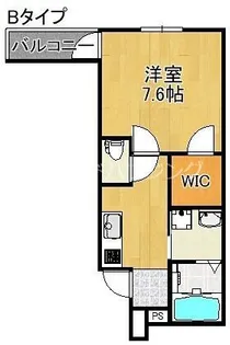 フジパレス中加賀屋Ⅴ番館【3階】の間取り