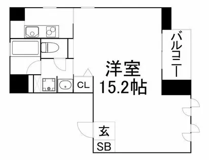 アライアンス船場【11階】の間取り