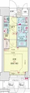 プレサンス南堀江ザ・センス【7階】の間取り