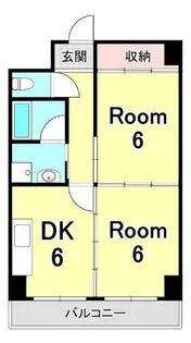 ステージハウス万石【4階】の間取り