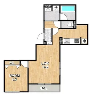 Chainon【3階】の間取り