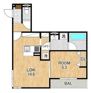 Chainon【1階】の間取り