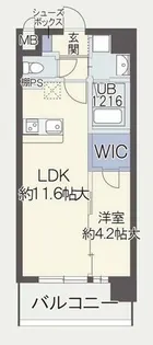 サニティ関目【4階】の間取り