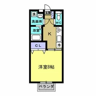 アーデル加木屋【2階】の間取り