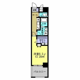 Luna Aoyama【301号室】の間取り