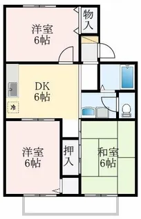 サンシャイン【1階】の間取り