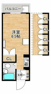 メゾン・ド・ロペ【1階】の間取り