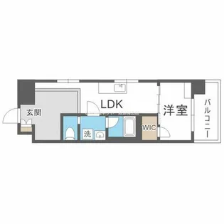 Re-be東三国【7階】の間取り