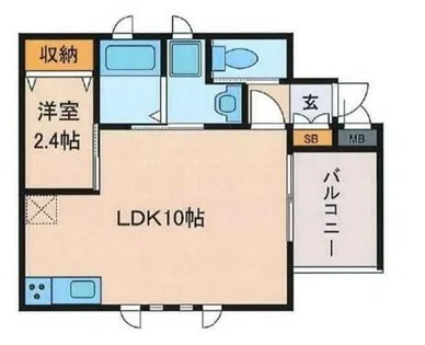 amuse東加古川駅前【2階】の間取り